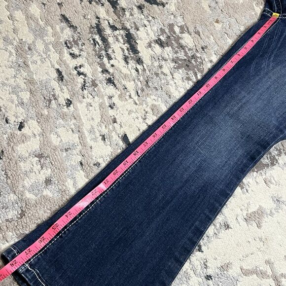 Ariat Real Jeans Women's 29S Bootcut Blue Denim Dark Wash Western Cowgirl - Picture 11 of 11